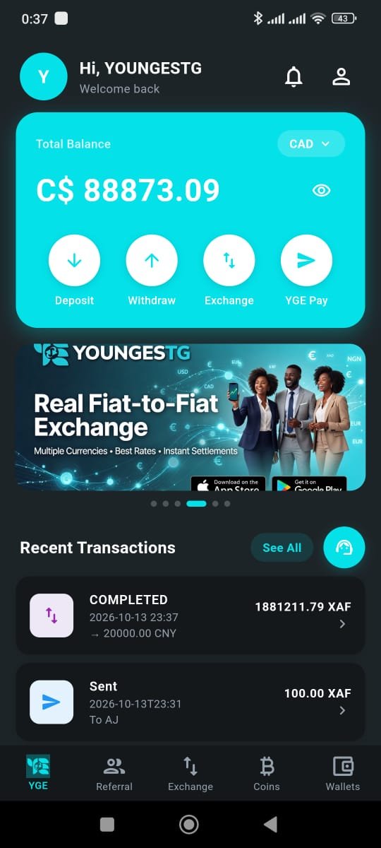 YOUNGESTG App